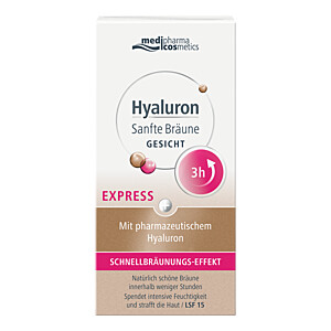 HYALURON SANFTE Bräune Express Gesicht Creme