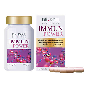 IMMUN POWER Dr.Koll Vitamin C+Vitamin D+Zink Kaps.