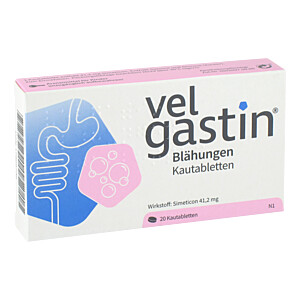 VELGASTIN Blähungen Kautabletten