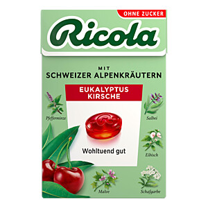 RICOLA o.Z.Box Eukalyptus Kirsche Bonbons