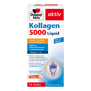 DOPPELHERZ Kollagen 5000 Liquid Sticks