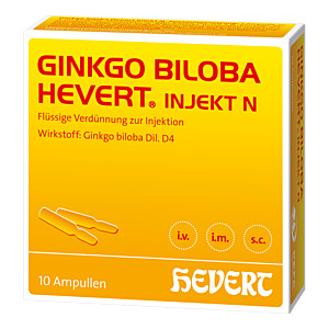 GINKGO BILOBA HEVERT injekt N Ampullen