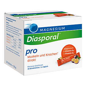 MAGNESIUM DIASPORAL pro D3+K2 Muskeln+Knochen dir.