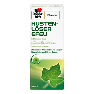 HUSTENLÖSER EFEU DoppelherzPharma 8,25 mg-ml Sirup