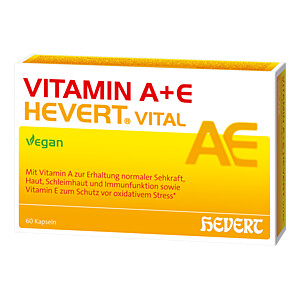 VITAMIN A+E Hevert Vital Kapseln