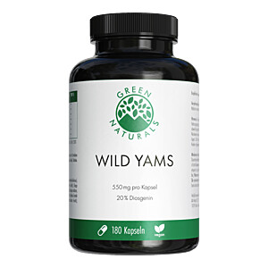 GREEN NATURALS Wild Yam hochdosiert vegan Kapseln