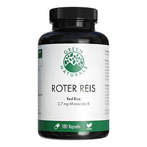 GREEN NATURALS roter Reis Monacolin K vegan Kaps.