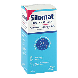 SILOMAT Hustenstiller Pentoxyverin 1,35 mg-ml Saft