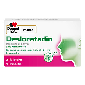 DESLORATADIN DoppelherzPharma 5 mg Filmtabletten