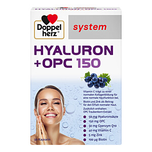 DOPPELHERZ Hyaluron+OPC system Kapseln