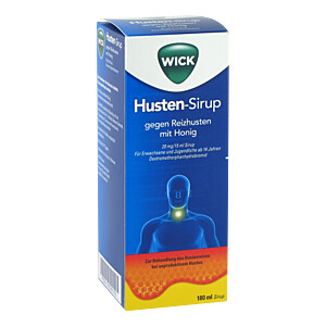 WICK Husten-Sirup gegen Reizhusten mit Honig