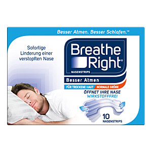 BESSER Atmen Breathe Right Nasenpfl.normal transparent 