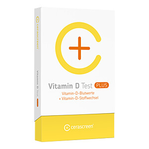 CERASCREEN Vitamin D Plus Blutwerte+Stoffwech.Test