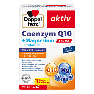 DOPPELHERZ Coenzym Q10 Extra+Magnesium Kapseln