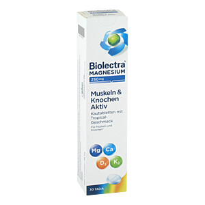 BIOLECTRA Magnesium 250 mg Muskeln & Kno.Aktiv KTA