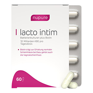 LACTO INTIM Milchsäurebakterien+Biotin msr.Kaps.