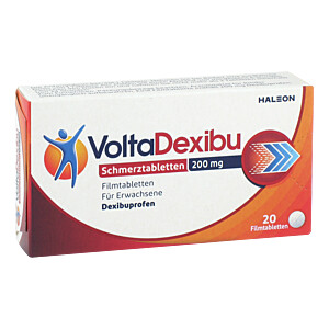 VOLTADEXIBU Schmerztabletten 200 mg Filmtabletten