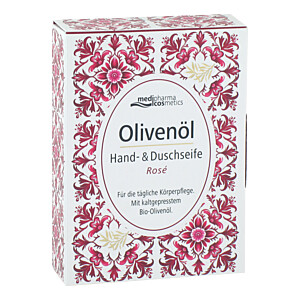 OLIVENÖL HAND- & Duschseife Rose