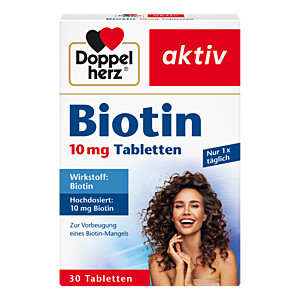 DOPPELHERZ Biotin 10 mg Tabletten