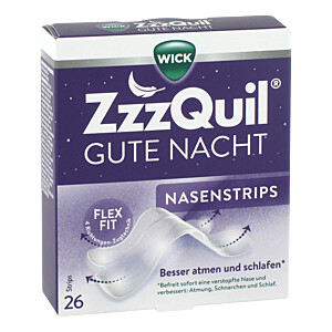 WICK ZzzQuil Gute Nacht Nasenstrips