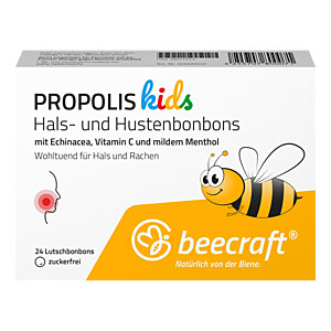 BEECRAFT KIDS Propolis Hals- und Hustenbonbons