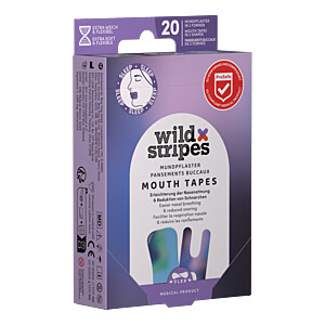 WILD STRIPES Pflaster Mouth Tapes Sunset