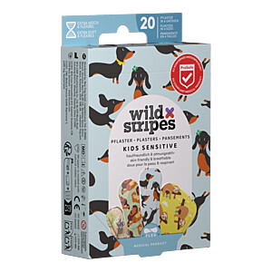 WILD STRIPES Pflaster Kids sensitiv Animal Fun