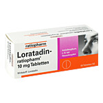 LORATADIN-ratiopharm 10 mg Tabletten