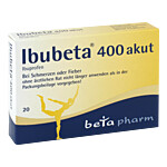 IBUBETA 400 akut Filmtabletten