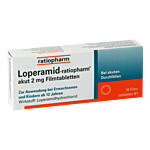 LOPERAMID-ratiopharm akut 2 mg Filmtabletten