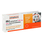 IBU-RATIOPHARM 400 mg akut SchmerztablettenFilmtabletten