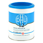 BIOCHEMIE DHU 12 Calcium sulfuricum D 6 Tabletten