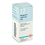 BIOCHEMIE DHU 17 Manganum sulfuricum D 12 Tabletten