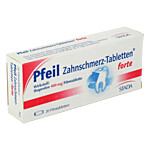 PFEIL Zahnschmerz-Tabletten forte Filmtabletten