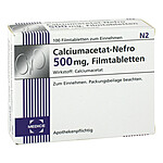 CALCIUMACETAT NEFRO 500 mg Filmtabletten