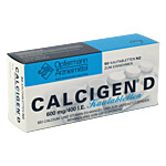 CALCIGEN D 600 mg-400 I.E. Kautabletten