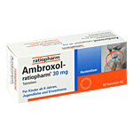 AMBROXOL-ratiopharm 30 mg Hustenlöser Tabletten