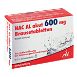 NAC AL akut 600 mg Brausetabletten