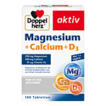 DOPPELHERZ Magnesium+Calcium+D3 Tabletten