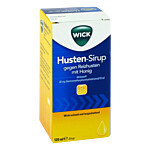 WICK Husten Sirup gegen Reizhusten m.Honig