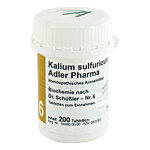 BIOCHEMIE Adler 6 Kalium sulfuricum D 6 Tabletten