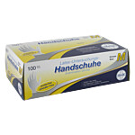 HANDSCHUHE Einmal Latex puderfrei M