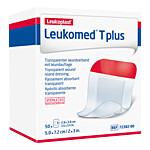 LEUKOMED transparent plus sterile Pflaster 5x7,2 cm