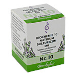 BIOCHEMIE 10 Natrium sulfuricum D 6 Tabletten