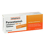 PARACETAMOL-ratiopharm 500 mg Tabletten