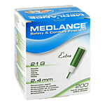 MEDLANCE plus Extra Sicherheitslanzetten 21 G