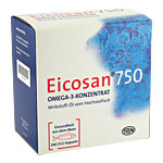 EICOSAN 750 Omega-3 Konzentrat Weichkapseln