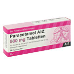 PARACETAMOL AbZ 500 mg Tabletten