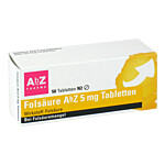 FOLSÄURE AbZ 5 mg Tabletten