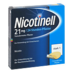 NICOTINELL 21 mg-24-Stunden-Pflaster 52,5mg